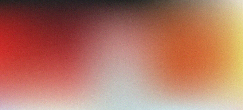 Warm red orange gradient abstract background with soft glow and fine grain texture