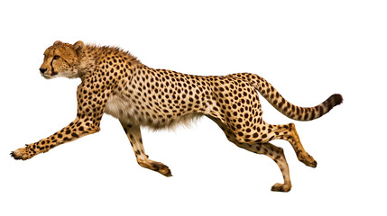 Cheetah running fast motion blur wild cat spotted mammal © Rowan