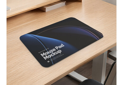 Mouse Pad Mockup for Studio Presentation and Brand Showcase