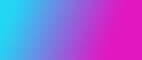 Vibrant gradient sweeps from teal to magenta. Texture adds depth, mimics digital distortion.