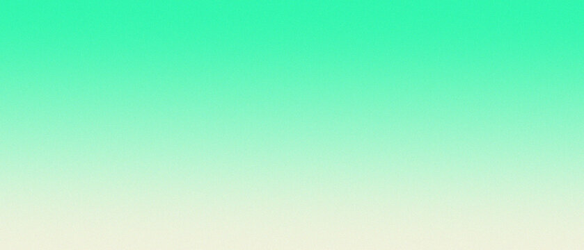 Soft gradient blends turquoise to pale cream. Texture mimics brushed canvas or vintage film grain.
