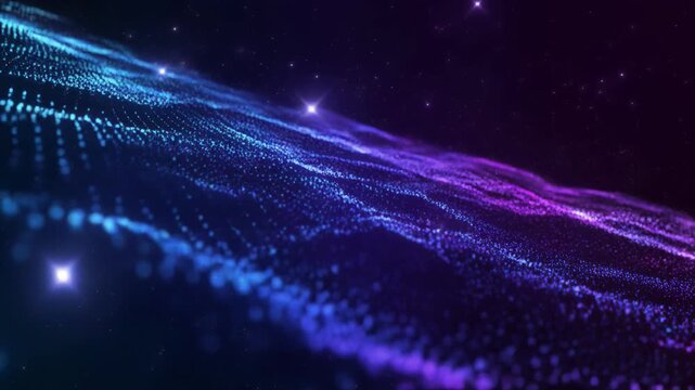 Bioluminescent deep-sea jellyfish swimming in dark ocean currents