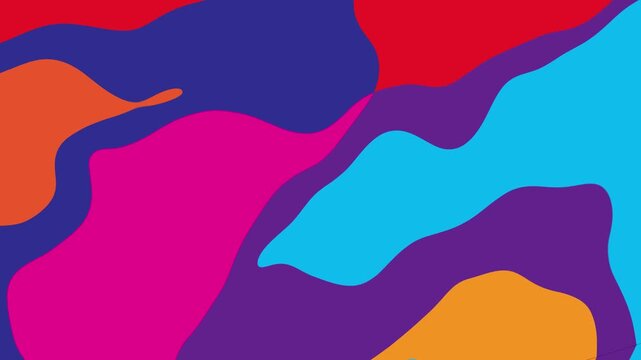 Colorful video liquid animation with smooth flowing movement, abstract shapes, and a premium luxurious feel, ideal for modern designs and video backdrops.