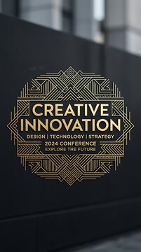 Creative Innovation Conference 2024 Poster Design.