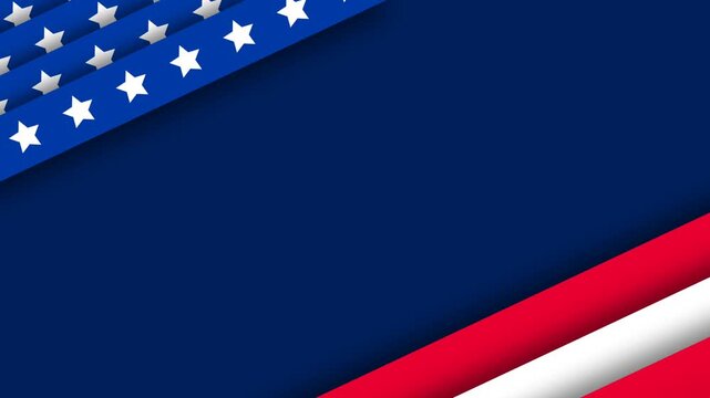 Patriotic American Flag Background for Labor Day and National Holidays.