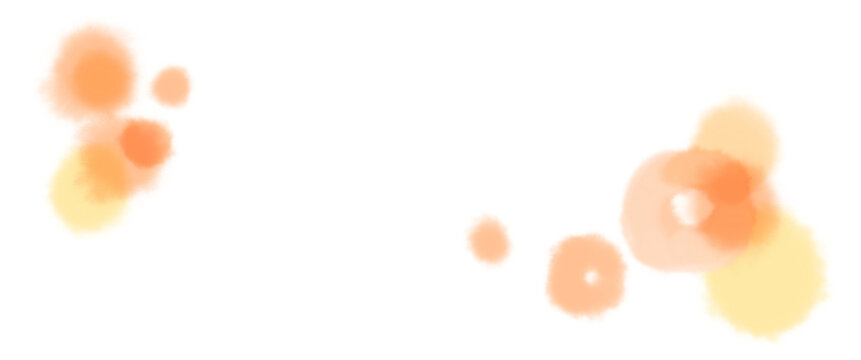 Soft Watercolor Background Texture in Yellow and Orange Tones