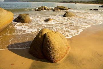 beach with stones and sand © abc foto