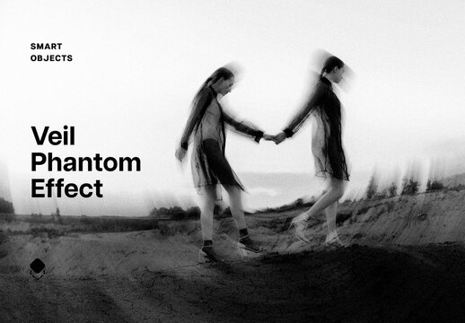 Phantom Veil Effect For Poster And Branding Design