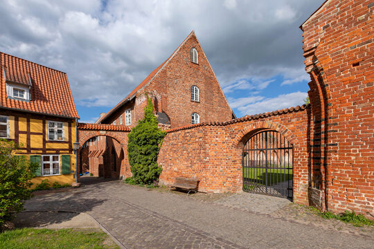 Stralsund, Germany - St. John's monastery (Johanniskloster),  former monastery of the Franciscans built in 1254.