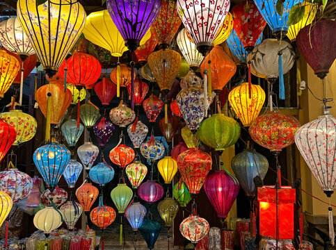 Colorful Lanterns in Hoi An, Vietnam