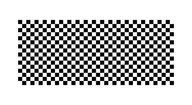 Black and White Checkered Pattern Background with Seamless Geometric Square Design