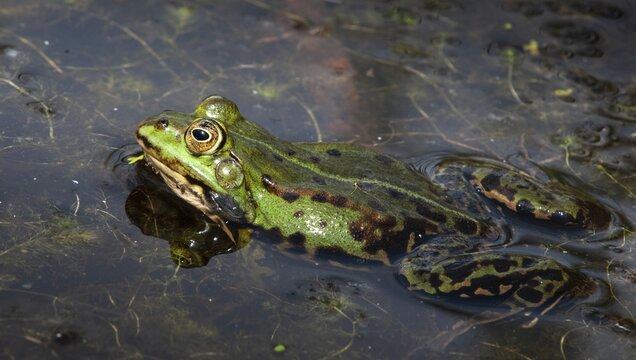 Edible Frog, Pelophylax Esculentus, Pelophylax Kl. Esculentus, Rana Kl. Esculenta, Pond Frog, Amphibian, Frog, Frog, Amphibian