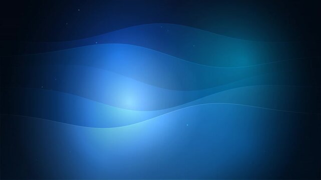Clean Corporate Blue Wave Mesh Motion Background for Business Presentations and Tech SaaS