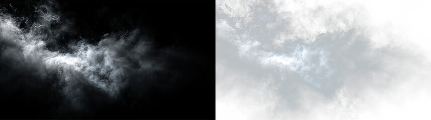 Soft clouds drift across a bright sky during midday, creating a gentle backdrop for various activities and nature scenes, PNG with a light overlay © Liubov