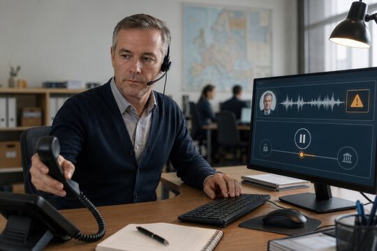 employee stops a bank payment after detecting a cloned executive voice during a phone call, then pauses the transaction and verifies the request through a secure channel