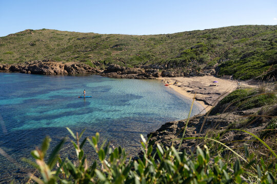 Plage de Tamarells, &icirc;le de Minorque