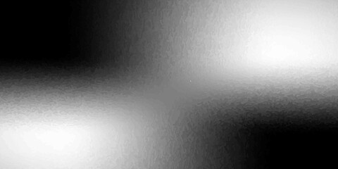 Black dark gray silver white wave abstract background for design. Light wave, wavy line. Ombre gradient. Noise rough grungy grain brushed metal metallic effect. © Iwan