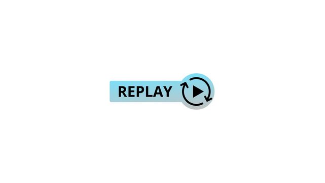 Replay text button animation for video camera and camcorder recordings ,
Vertical VHS Replay Overlay with Alpha channel for video editing, cinematic overlays. replay icon motion graphic animation.