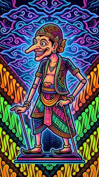 &ldquo;Neon Gareng Punakawan&rdquo;