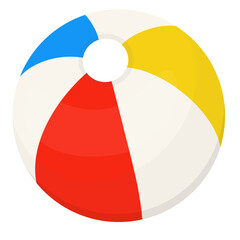 Colorful Beach Ball Summer Vacation Toy