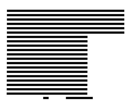 Symbol Map of Lakeville (Minnesota, United States) showing the village or settlement with a pattern of just a few black horizontal lines