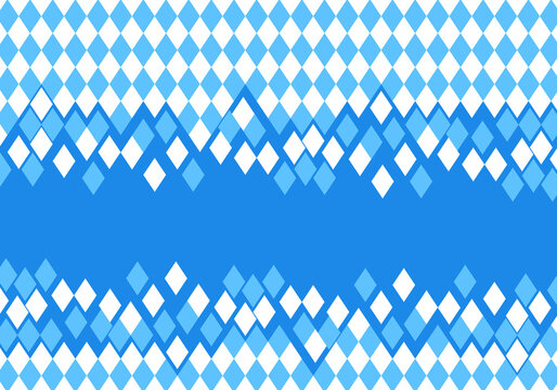 Bavarian pattern with blue and white rhombus Flag of Bavaria
