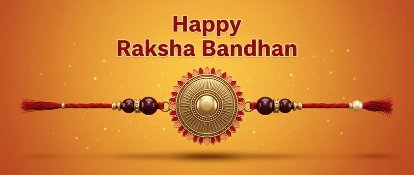 Decorative Rakhi for Raksha Bandhan celebration.