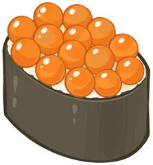 Ikura Sushi © Onnalin