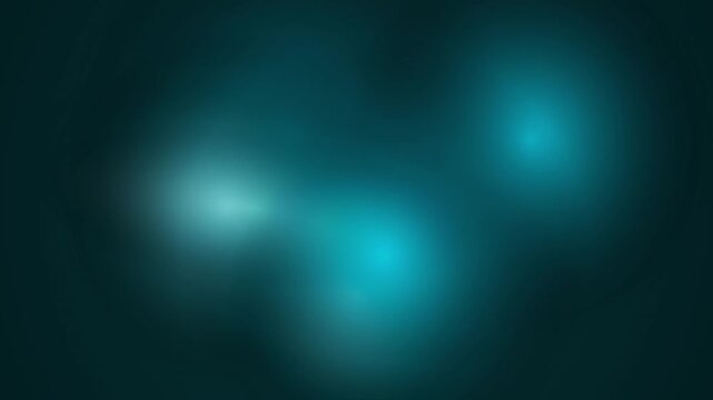 A seamless 4K motion graphic featuring smooth teal and cyan fluid layers move organically across a dark aquatic gradient.