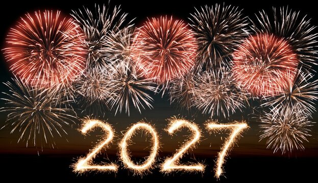 Vibrant fireworks display with red and white bursts illuminating a dark night sky red fireworks white fireworks