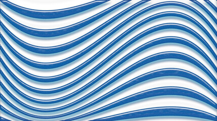 Fondo abstracto con línea ondulada azul y blanca © Gabrieuskal