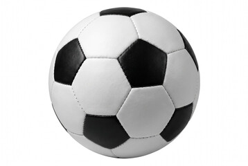 Fototapeta premium Professional Classic White and Dark Sport Soccer Ball