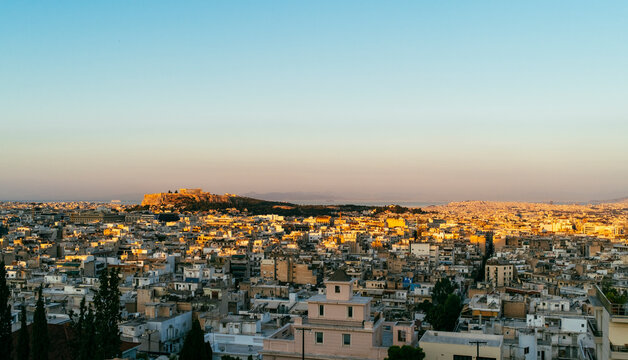 Acropolis Above Athens