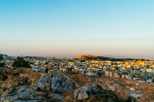 Athens Skyline at Sunrise