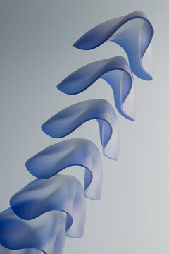 Fluid Abstract Geometry Background