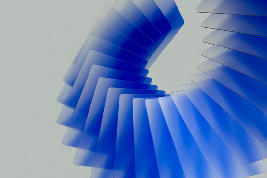 Abstract Layered Structure Background