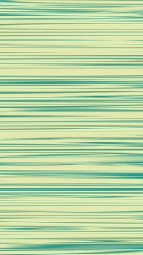 Abstract horizontal green lines animation background