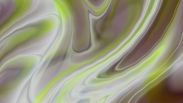 Yellow and Green Neon Marble 15s Seamless Loop Motion Background