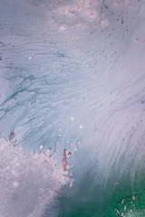 The picture is painted in alcohol ink. Creative abstract artwork made with translucent ink colors. Trendy wallpaper. Abstract painting, can be used as a background for wallpapers, posters, websites. © Mari Dein