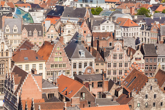 Belgium, Ghent, old town, cityscape