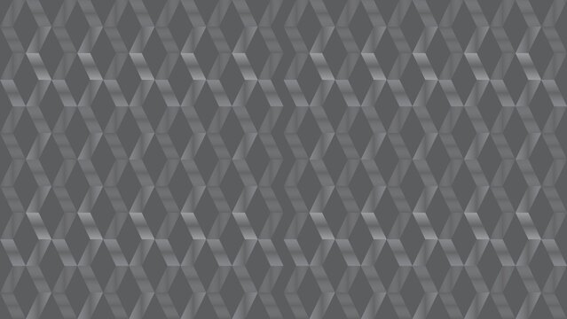 Industrial gray metal mesh texture, expanded steel diamond pattern background, architectural metallic grate surface for construction