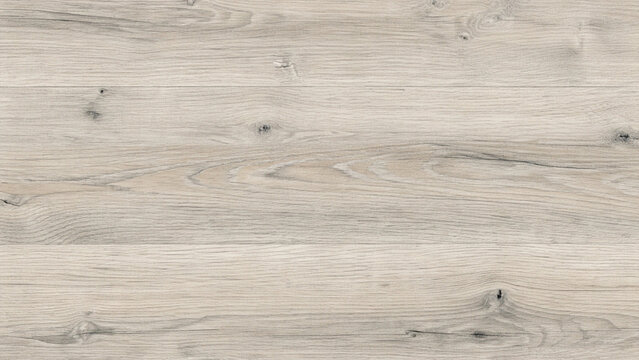 Light gray oak wood texture with weathered grain, rustic timber floor surface ideal for interior design, architectural visualization and natural background use