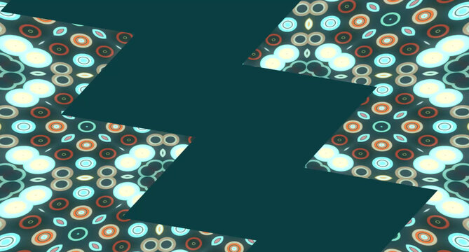 Hi-tech abstract background featuring futuristic digital graphics and empty text space 3