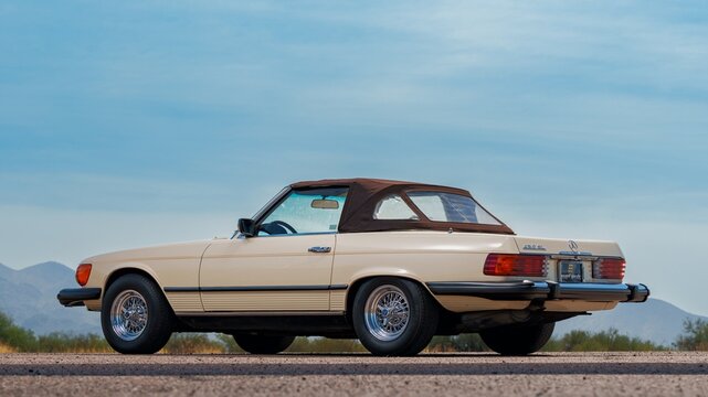 Scottsdale, AZ, USA
August 5, 2026
Mercedes 450SL 