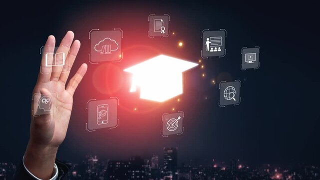 Online learning system combining digital education, e-learning, and virtual classroom to enhance learning, assessment, and global knowledge sharing. Marrow