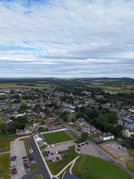 Dornoch is a historic town in northern Scotland&rsquo;s Highlands, with 1224 cathedral origins, 1509 castle, traditional buildings, quiet streets, and skies.