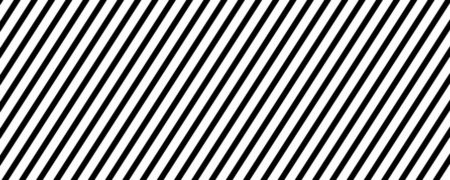 Black diagonal stripe pattern background on transparent background