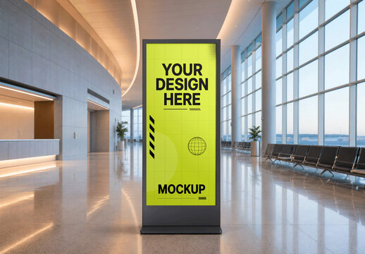 Quiet Dawn Concourse Mockup
