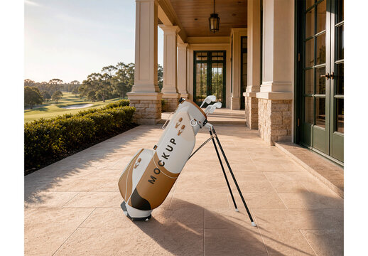 Golf Bag Mockup