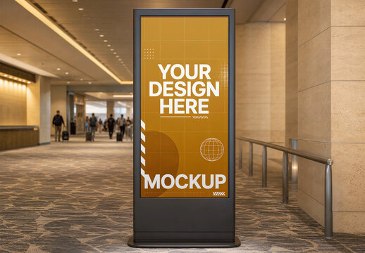 Immigration Arrivals Corridor Mockup